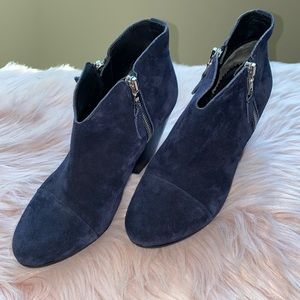 Rag & bone blue suede booties!! Size 6.5
